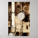 Dimensão - poster abstrato