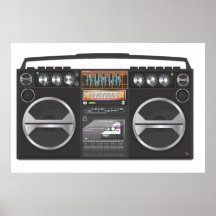 Dinamitador do gueto de Boombox Posters