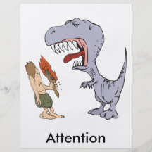 Dinossauro Burping Panfleto Personalizado