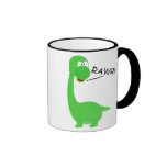Dinossauro de Rawrosaur Caneca