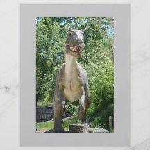Dinossauro T-Rex Panfleto Coloridos