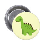 Dinossauro verde bonito pins