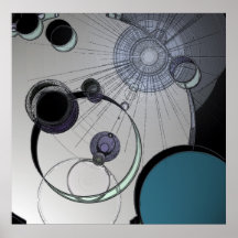 DISCO 1605 - Poster abstrato
