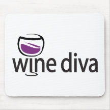 Diva do vinho mousepads