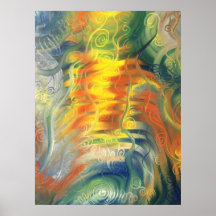 Divertimento de Swirly Poster