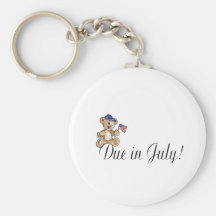 Dívida em julho chaveiro