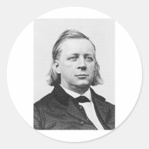 Divisão de Henry do ~ de Beecher/Abolitionist do c Adesivo Em Formato Redondo