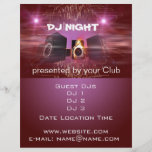 dj_night modelo de panfleto