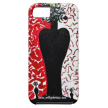 Do "capas de iphone Noir vaso" Capa De iPhone 5 Case-Mate