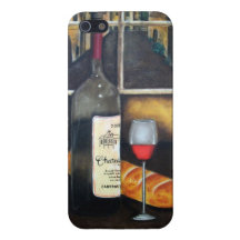 Do "caso de Iphone 5 pão e do vinho"