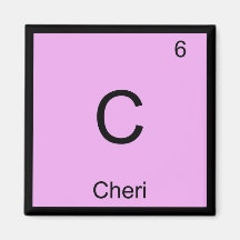 Do elemento conhecido da química de Cheri mesa per Imãs