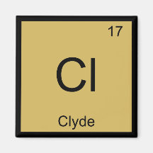Do elemento conhecido da química de Clyde mesa per Ima