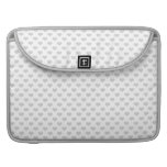 do emo cinzento dos corações da flanela 80s teste  bolsas para MacBook