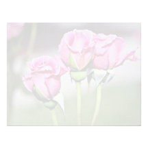 Do "flores da cara anjo" de Floribunda Papéis De Carta Personalizados