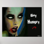 Do "impressão com fome do poster menino" (zombi)