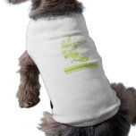 do limão vetor do pássaro swirly roupas para animais de estimação