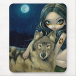Do "lua" Mousepad lobo