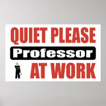 Do silêncio professor Trabalho por favor Poster