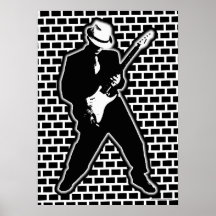 Doce preto e branco poster