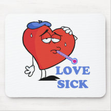 doente do amor mousepads