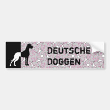 Doggen autocolantes de automóvel adesivo