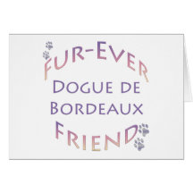 Dogue de Bordéus Furever Cartões