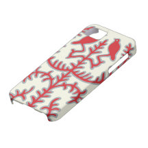 Dois caso do iPhone 5 do teste padrão dos pássaros Capas iPhone 5 Case-Mate