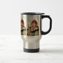 Domo da igreja de Florença Firenze Italia das viag Caneca
