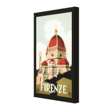 Domo da igreja de Florença Firenze Italia das viag Impressão De Canvas Esticadas