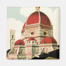 Domo da igreja de Florença Firenze Italia das viag Imas De Geladeira