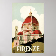 Domo da igreja de Florença Firenze Italia das viag Impressão