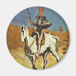 Don Quixote e Sancho Panza por Daumier Honoré (sej Imãs