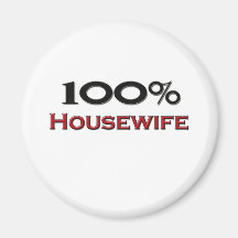 Dona de casa de 100 por cento imãs de geladeira