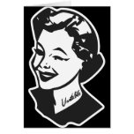 Dona de casa Tattooed - instável Cartões