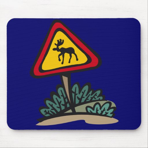 Dos "cruzamento" Moosepad alces Mousepad