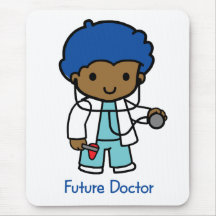 Doutor futuro - menino mousepad
