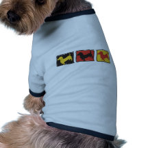 Doxie-3-BOX Camiseta Para Caes