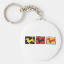 Doxie-3-BOX Chaveiro