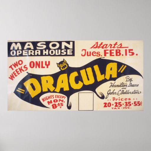 Dracula por Hamilton Deane Posteres