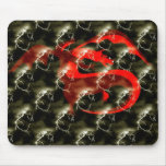Dragão da tempestade mouse pad