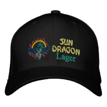 Dragão de Sun, cerveja pilsen Boné Bordado