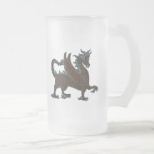 Dragão do arco-íris caneca