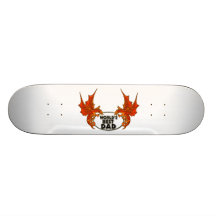 Dragão do pai dos mundos o melhor na guarnição do  skate boards