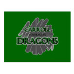 Dragões de Southlake Carroll - Southlake, TX Cartoes Postais
