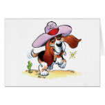 Drool obtido Basset? Notecard vazio Cartao