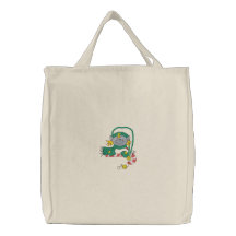 Duende do Natal Bolsas Bordadas