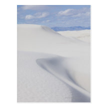 Dunas de areia do deserto cartão postal