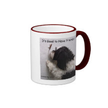 É bom ter a caneca dos amigos