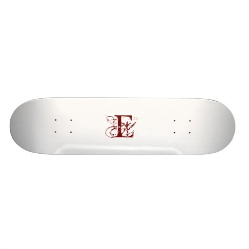 E inicial skateboard