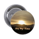 É meu botão do nascer do sol do tempo pins